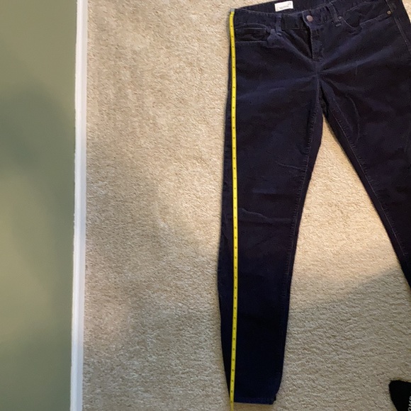 Gap navy corduroy real straight pants. - Picture 5 of 7